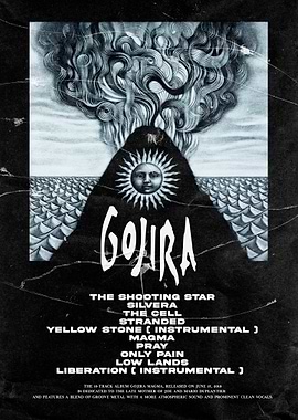 Gojira Magma Album Cover Art