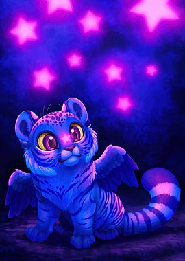 Winged Tiger Cub Stars
