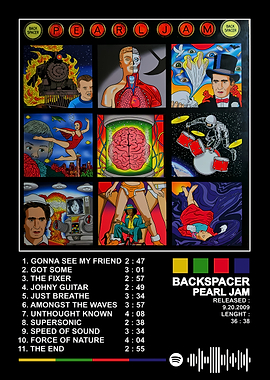 Pearl Jam Backspacer Album Cover Art