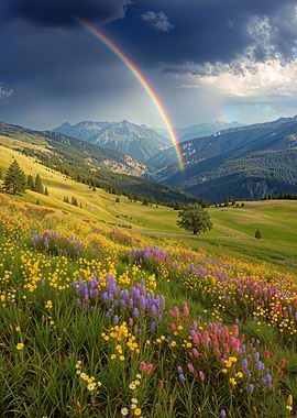 Rainbow Mountain Meadow