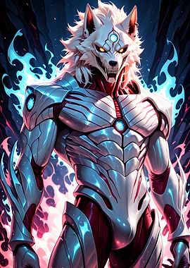 Cyberpunk Wolf Warrior