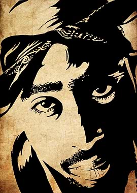 Tupac Shakur Portrait