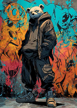 Urban Streetwear Polar Bear