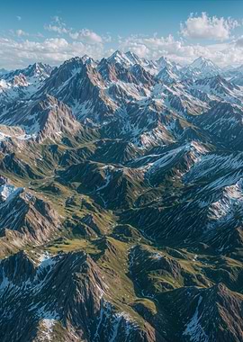 Snow-Capped Mountains