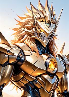 Golden Armored Warrior