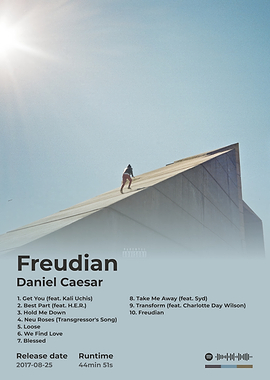 Daniel Caesar Freudian Album Cover