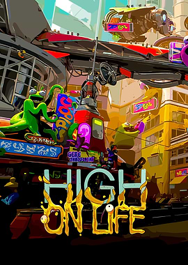 High on Life Game Art