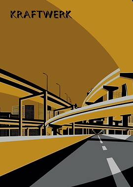 Kraftwerk Autobahn Album Cover Art