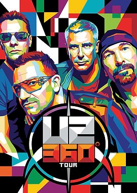 U2 360 Tour Pop Art