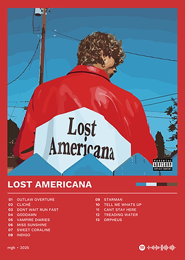Lost Americana Album Cover Art