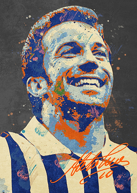 Football Colorful Portrait