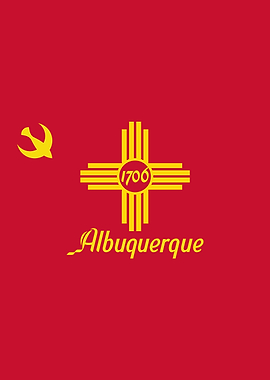 Albuquerque Flag New Mexico