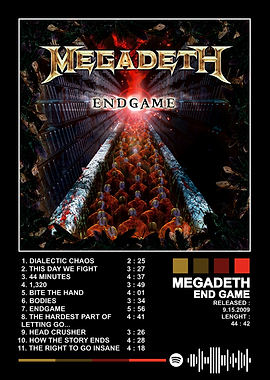 Megadeth Endgame Album Cover Art
