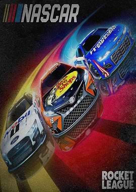 NASCAR Rocket League Racing Cars
