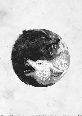 Yin Yang Wolves