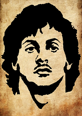 Sylvester Stallone Portrait