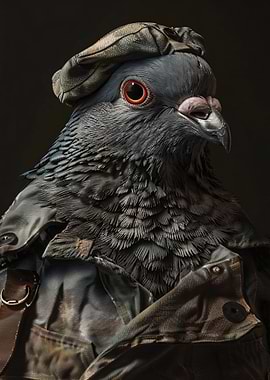 Pigeon in Uniform