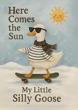 Silly Goose Skateboarder