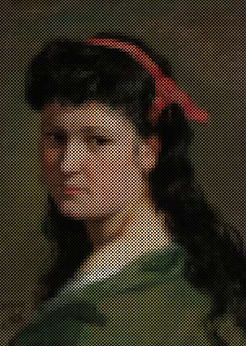 Portrait of a Lady with Red hairband