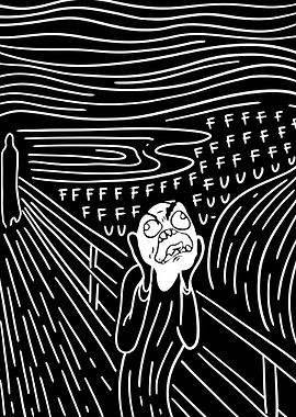 Rage Comic Scream Parody