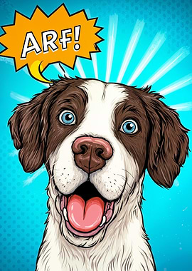Springer Spaniel Arf!