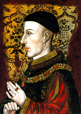 Henry V Portrait Painting