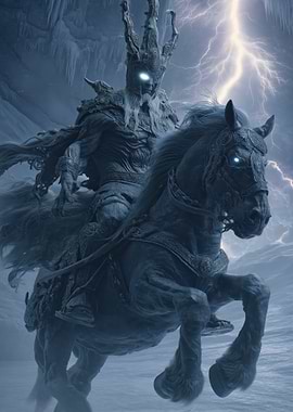 Odin Riding Sleipnir