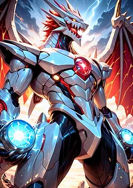 Cybernetic Dragon Warrior