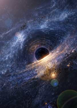 Black Hole in Space