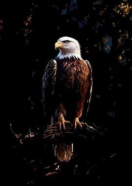 Majestic Bald Eagle Portrait
