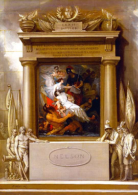 Apotheosis of Nelson Painting
