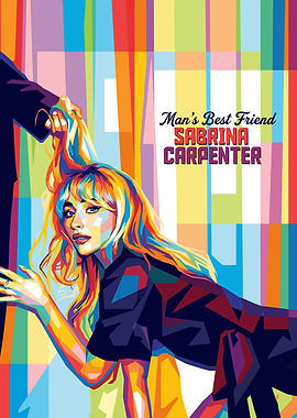 Sabrina Carpenter Pop Art