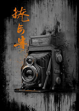 Ukiyo Minimalism Vintage Camera