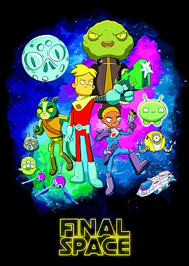 Final Space Cartoon Characters