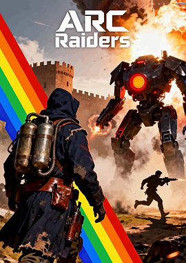 Arc Raiders: Futuristic Battle Scene