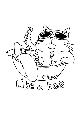 Cat Like a Boss