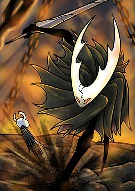 Hollow Knight character art