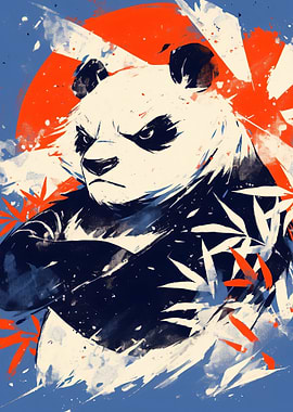 Angry Panda Art