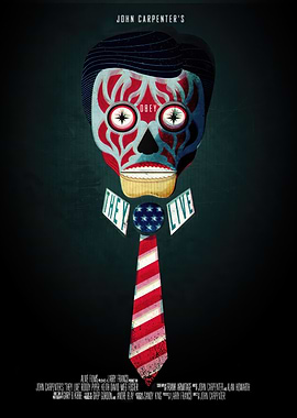 They Live Movie Poster Art