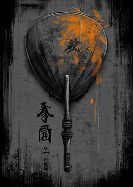 Ukiyo Minimalism Japanese Uchiwa