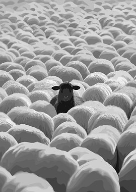 Black Sheep in a Flock