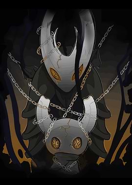 Hollow Knight Chained Illustration