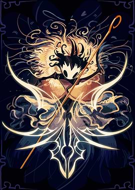 Hollow Knight character art