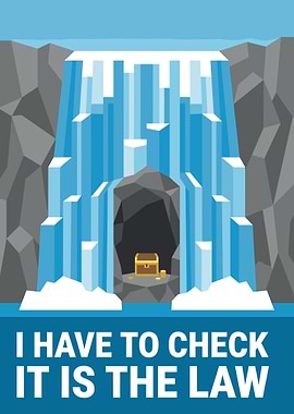 Behind Waterfall Cave Treasure Chest