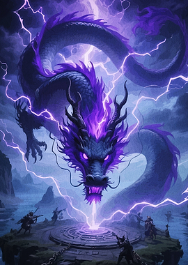 Purple Dragon Lightning