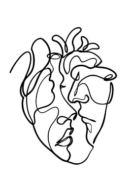 Continuous Line Faces