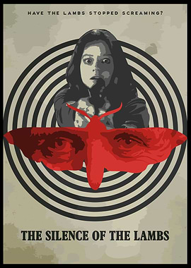 Silence of the Lambs Poster Art