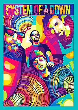 System of a Down Pop Art