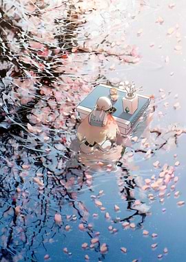 Cherry Blossom Tea Time