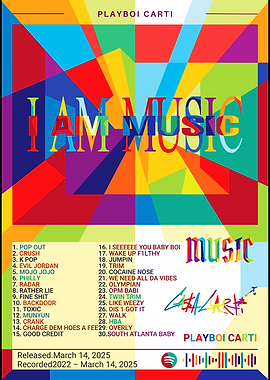 Playboi Carti - I AM MUSIC wpap